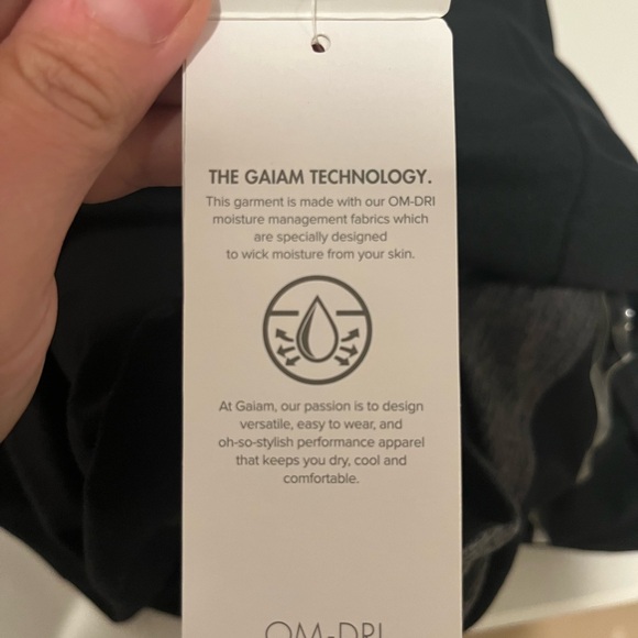 NWT Gaiam Heather Mix Bra Tank - Picture 6 of 6